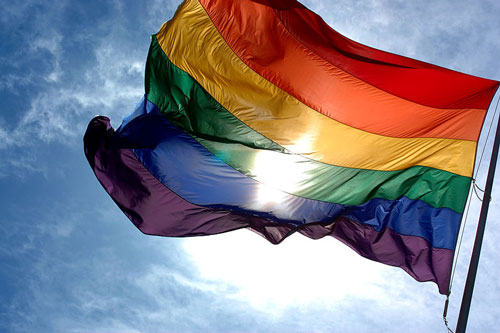 Rainbow flag (CC Source: Ludovic Bertron www.flickr.com/photos/70313016@N08/6381004581/lightbox/)