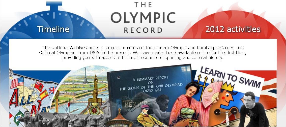 Olympic Record website