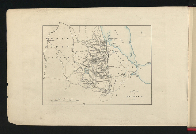 General Map of Abyssinia - Africa Through a Lens (CO 1069/7/2)