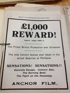 Film poster for '£1,000 Reward'