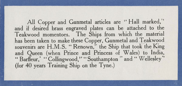 A section of bit of old Britain pamphlet text
