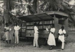 A mobile library van, Accra