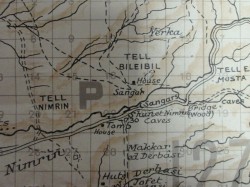 Detail from the printed 1:63,360-scale map. (Reference: WO 303/314)
