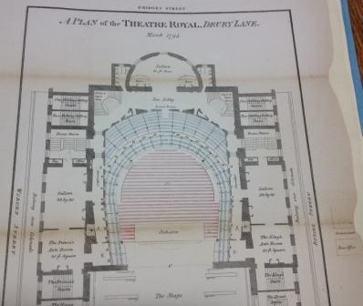 Plan of the Theatre Royal, Drury Lane, 1794 - File ref: MPN 1/25
