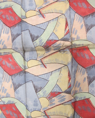 'Amenophis' furniture fabric, designed by Roger Fry, registered July 1914 by the Omega Workshops Ltd