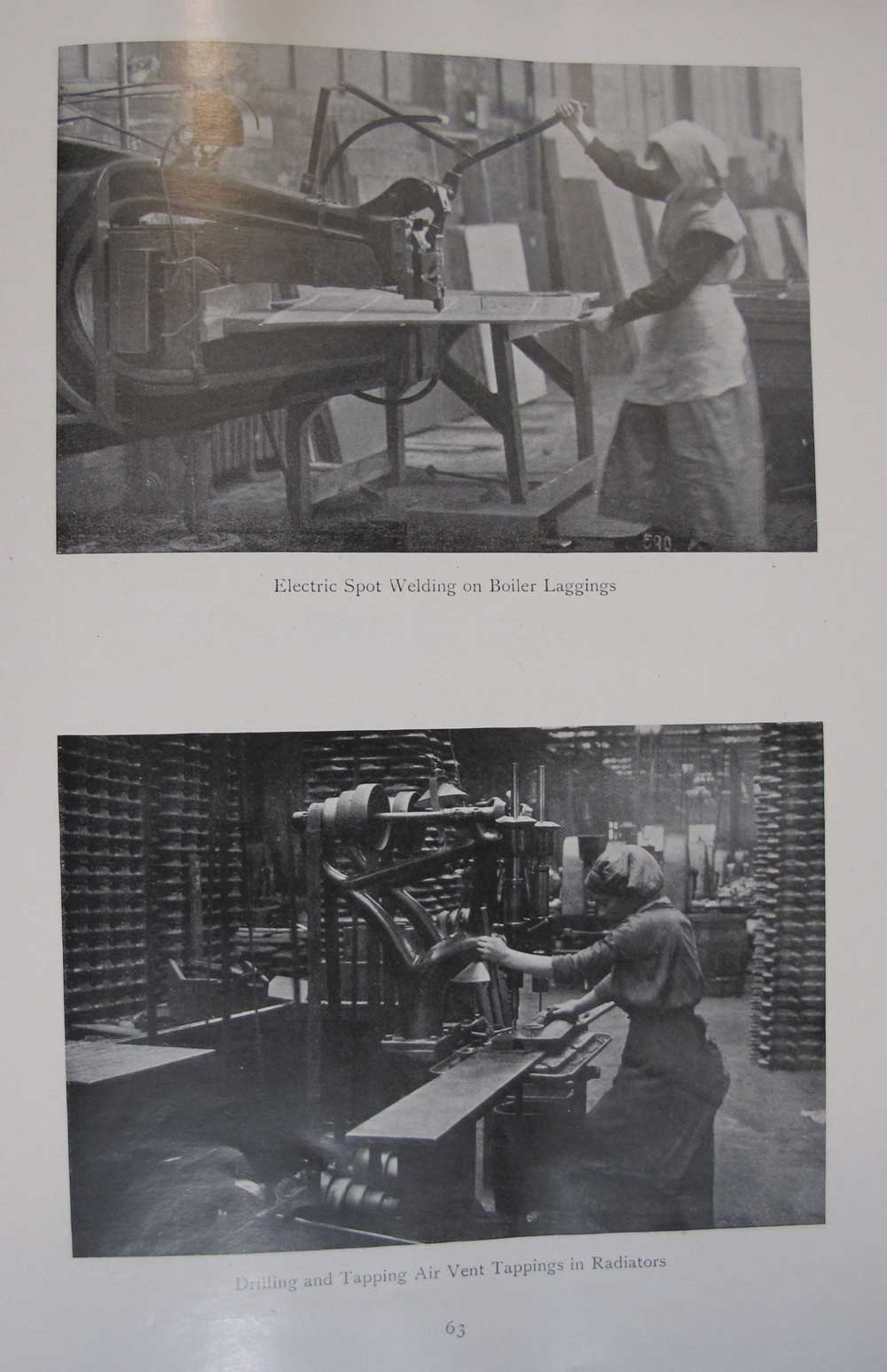 Photographs showing successful substitution of women for men from Women's War Work booklet (MH 47/142)