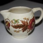 The end object: ‘Georgian spray’ china jug, Newport Pottery. Loaned from a private individual.