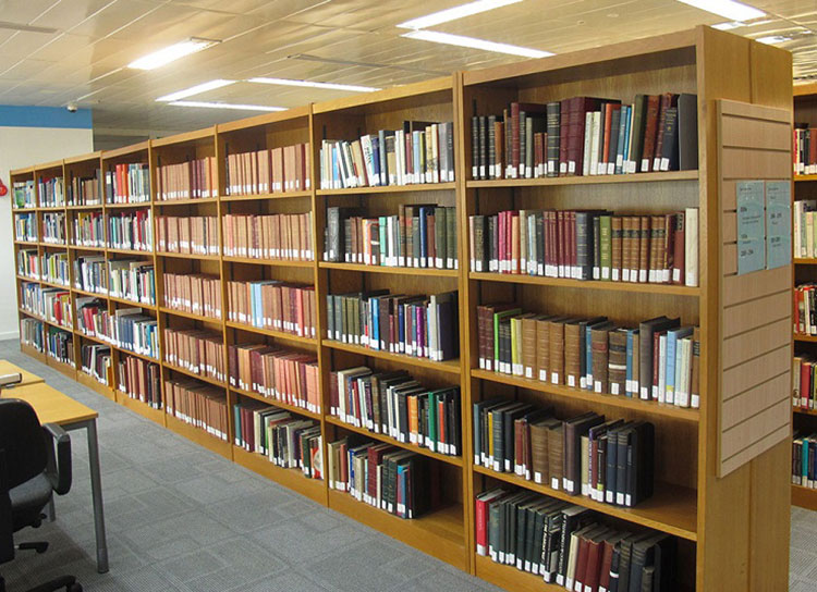 A photograph of The National Archives library.