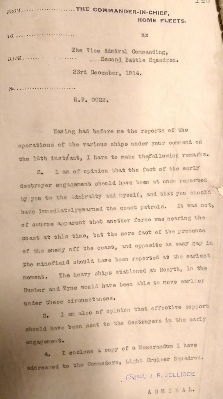 ADM 137-295 - Letter Jellicoe to Warrender