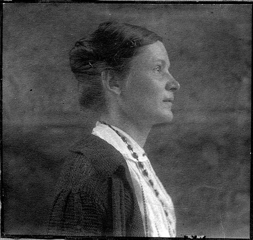 Photograph of Sophie Gaudier Brzeska. Catalogue reference: TS 17/1299