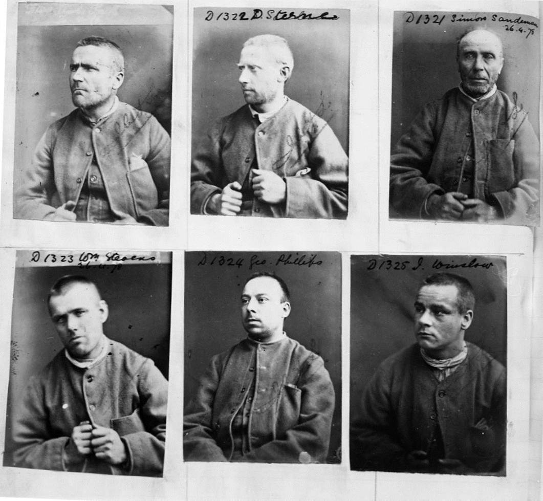 Six prisoners, Pentonville Prison (catalogue reference: PCOM 2/99)