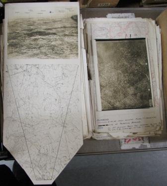 Variety of documents, including maps and photographs (catalogue reference: WO 95)