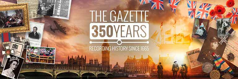 The Gazette 350 years: celebrating history since 1665