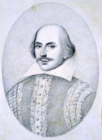Image of Shakespeare's portrait