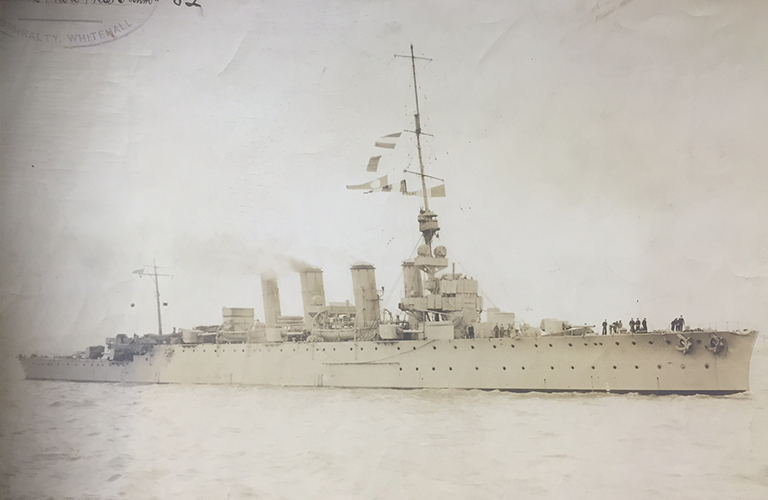 HMS Chester (Cat ref: ADM 176/902)