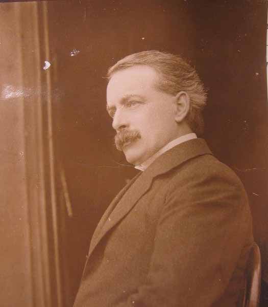 Image of a sepia photograph on David Lloyd George