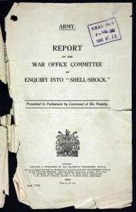 Enquiry Into Causation And Prevention Of Shell Shock Report