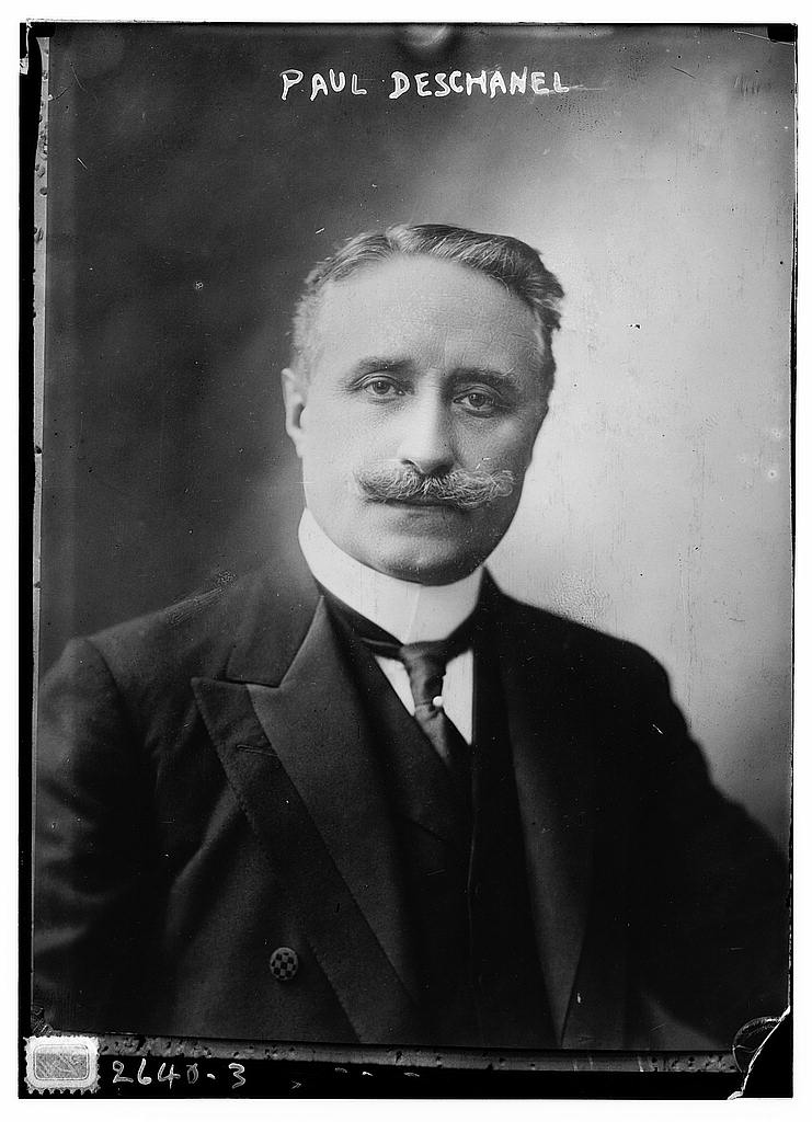 Photograph shows Paul Eugene Louis Deschanel, a French statesman who was a candidate for president in 1913. 