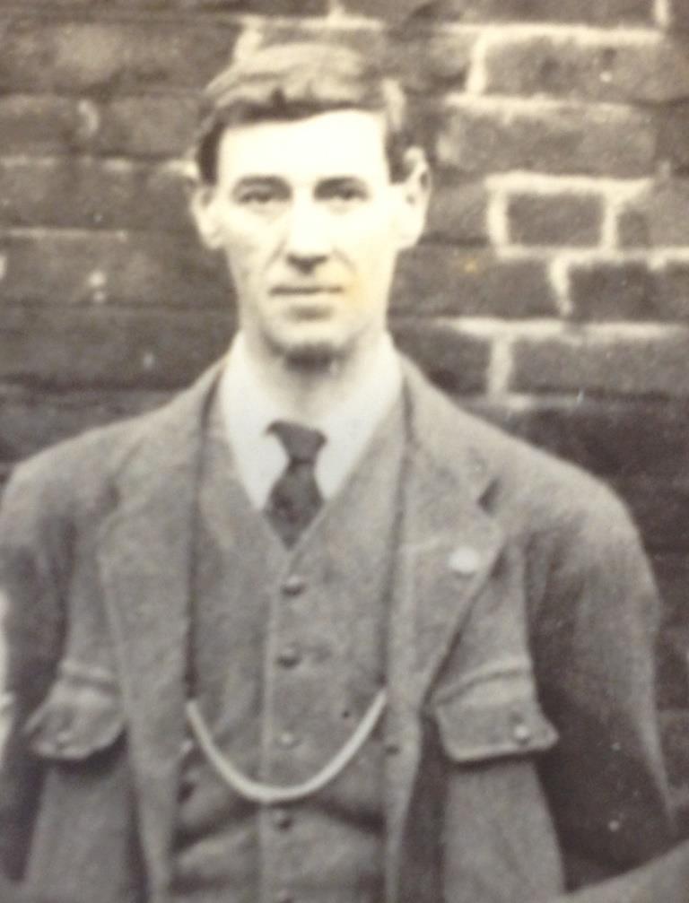 Close -up of Plumstead Radical Club Committee Member 1921.