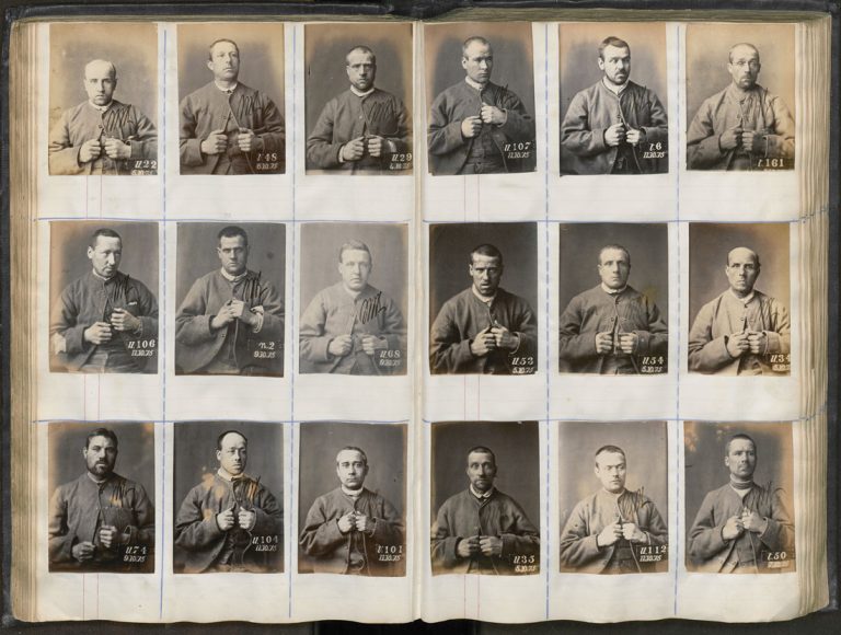 Photographs of Pentonville inmates