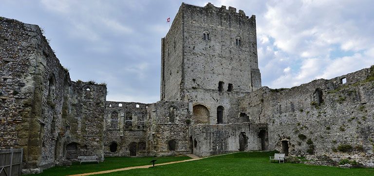 Portchester Castle - the Keep
