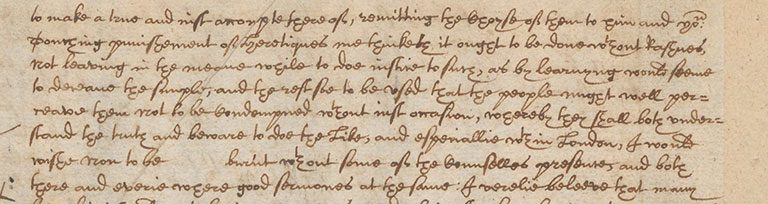 Mary Tudor’s strategy for burning ‘heretics’ (catalogue reference SP14/190, f.133r-133v)