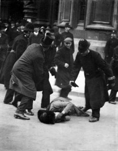 COPY 1/551 Photograph of November 1910's Black Friday Demonstration
