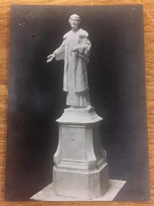 WORK 20/188 – Photograph of Emmeline Pankhurst’s statue, Victoria Tower Gardens
