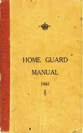 Cover of the Home Guard Manual 1941