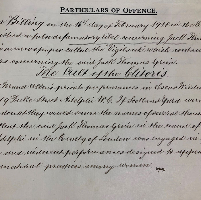 Extract from the Central Criminal Court Indictments, 1918 23 April. Reference: CRIM 4/1398