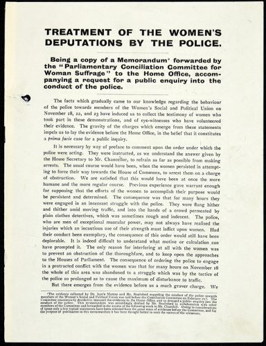 Suffragettes and the Black Friday protests: 18 November 1910 - The ...