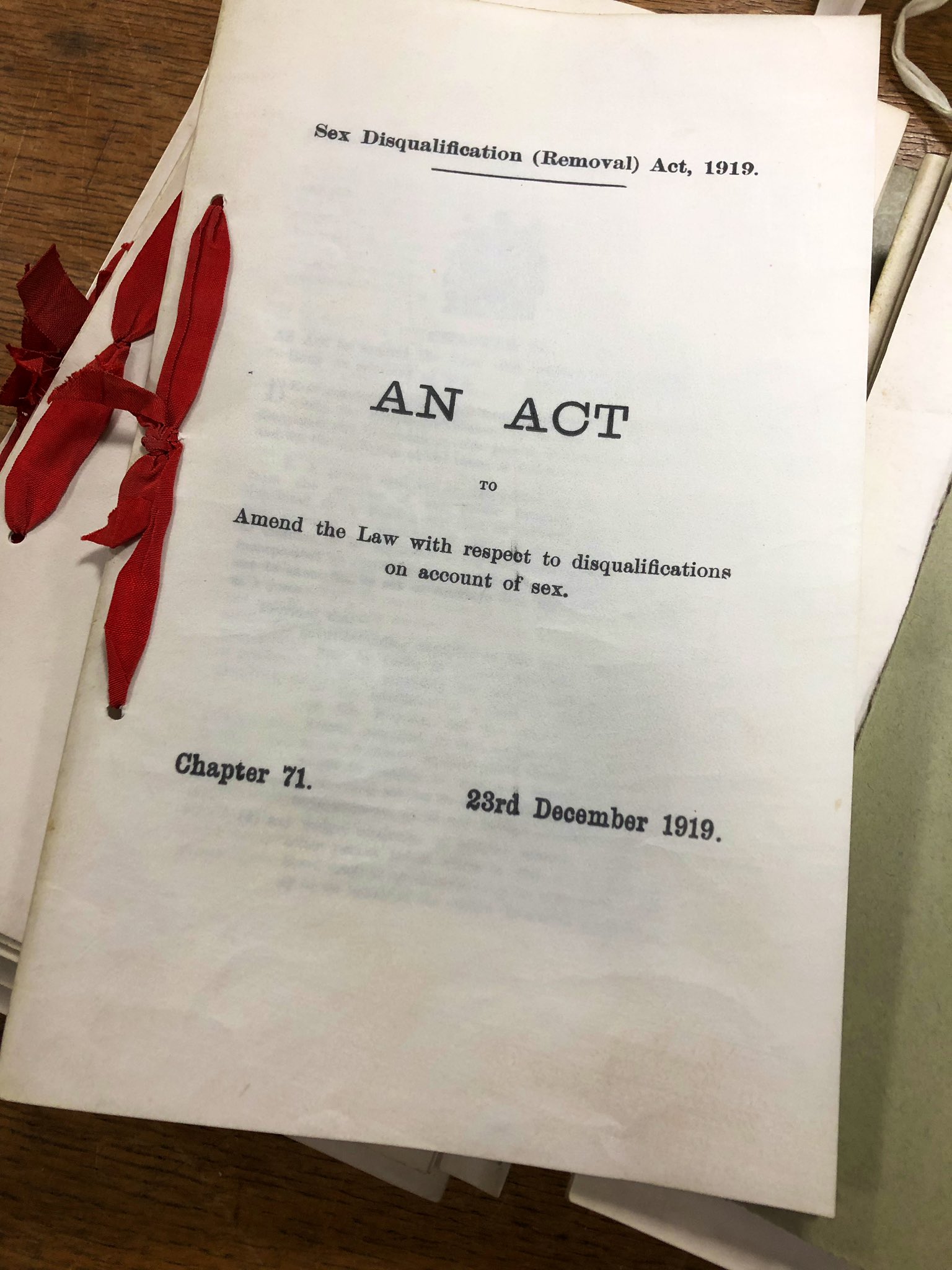 100 Years Of Women In The Professions The Sex Disqualification Removal Act 1919 The 2037