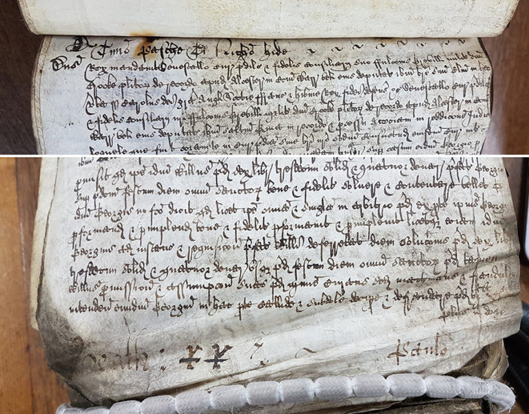 The rotulets which Dover may have been referring to, from the roll for Easter term 1627.