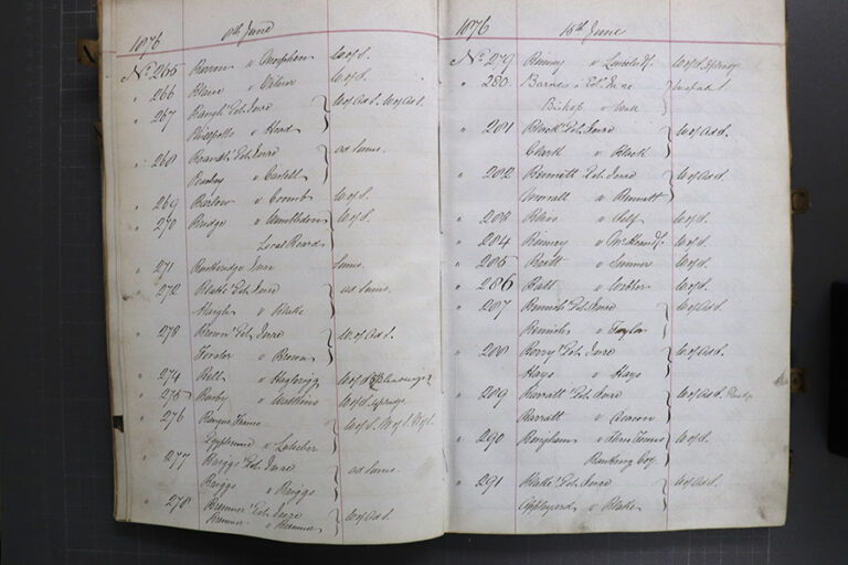 Index to Chancery Pleadings 1876 A-F.