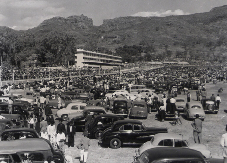 Champ de Mars racecourse in Mauritius, from the Five Photos resource.