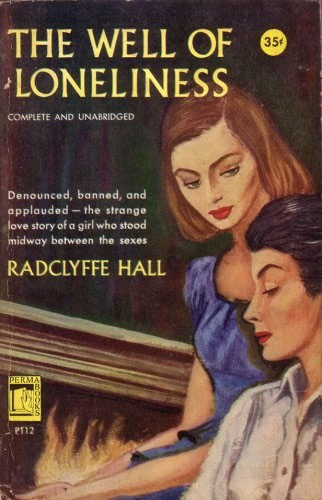 Front cover of a paperback edition of The Well of Loneliness, published by Permabooks in 1951.