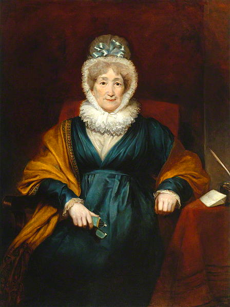 Portrait painting of Hannah More.