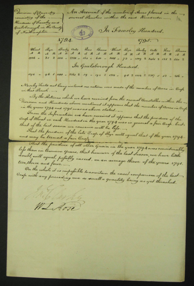 Handwritten official document.