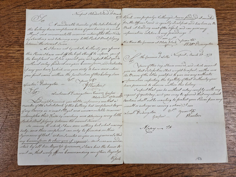 Two page handwritten document.