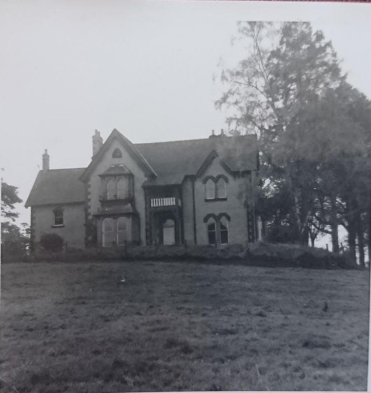 Exterior view of the house.