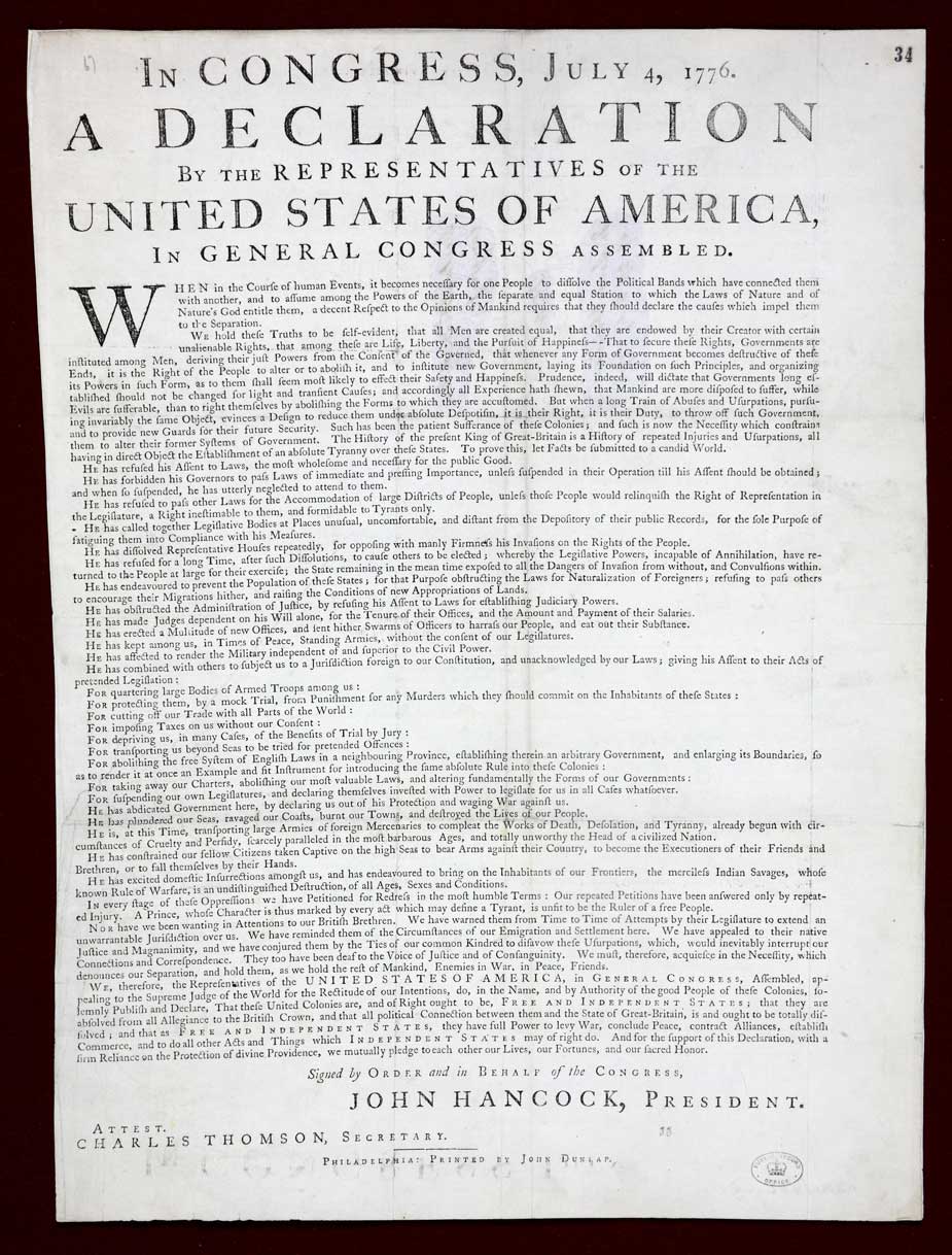 Treason Against The State: America Declares Independence - The National 