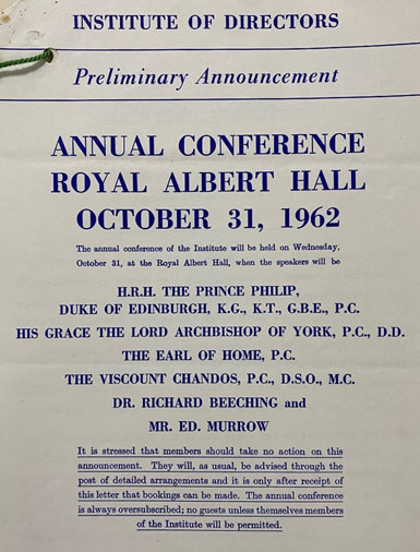 Cover of printed publication in blue ink.